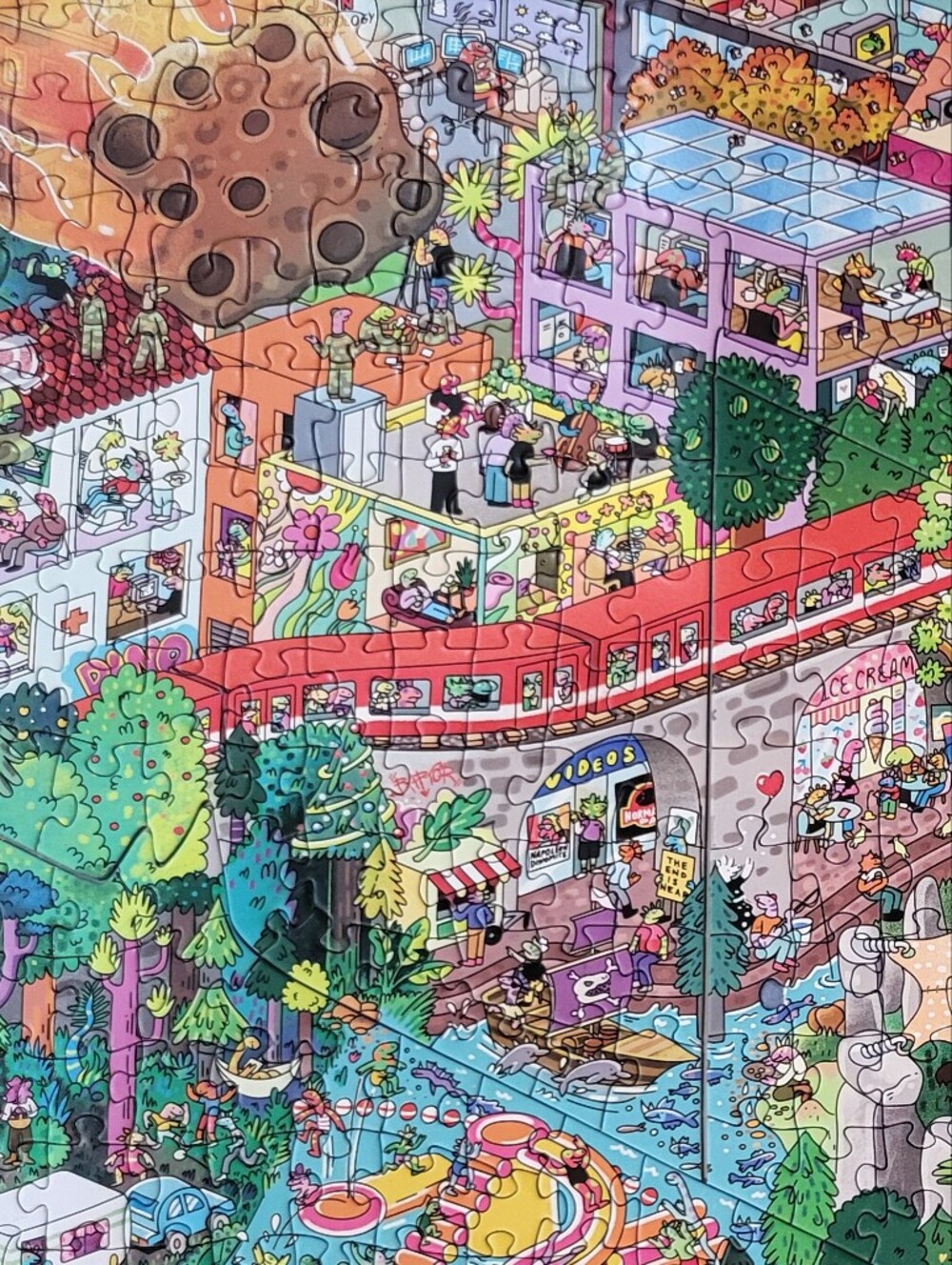 Magic Puzzle "Big Rock City" - Picture 6 of 12